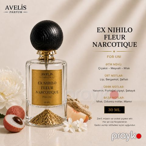 Avelis Parfum Fleur Narcotique ətir suyu, uniseks, 30 ml — Bakı