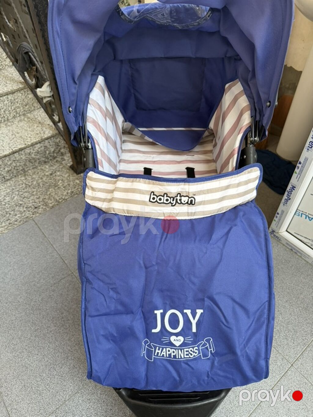 Uşaq arabası – “Baby Tilly” tipli yüngül gəzinti modeli - Rəng: mavi — Arabalalar, Bakı (8)