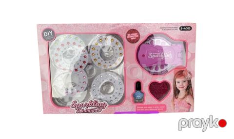 Saç üçün strazlı stayler Sparkling Diamond, 3+ — Bakı