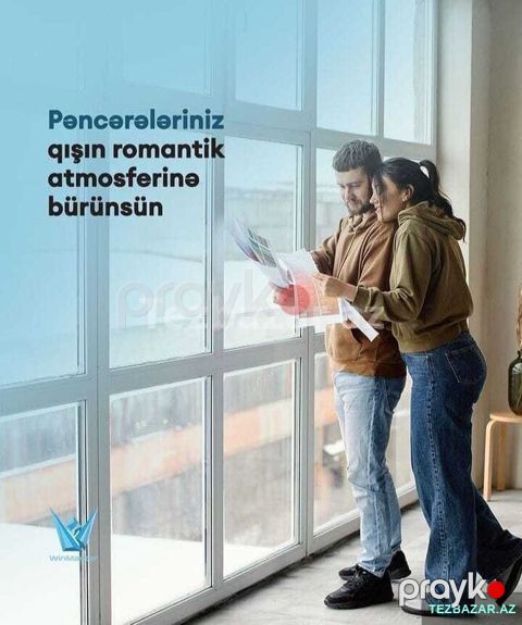 Plastik qapı və pəncərə — Bakı