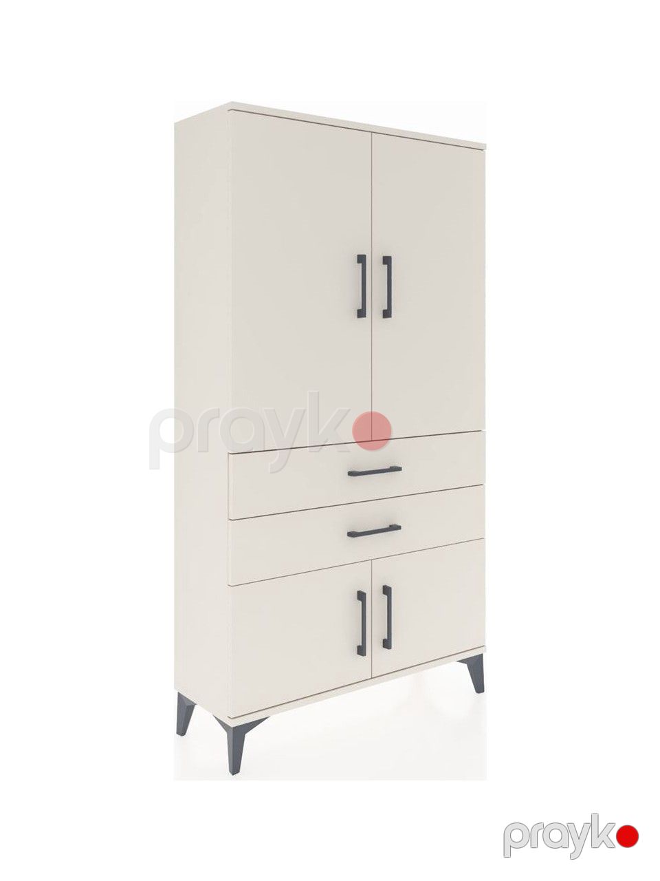 Şkaf Elegant Wood ZARR2092, laminat, 30x88x163 sm, ağ — Şkaflar, Bakı (2)
