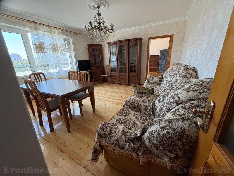 Kirayə verilir 4 otaqlı Mənzil Köhnə tikili 100 m² Bakı, Nəsimi r — Mənzil, Bakı (3)