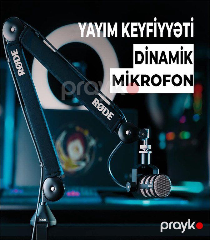 "Rode Podmic" mikrofon — Səs texnikası, Bakı (6)