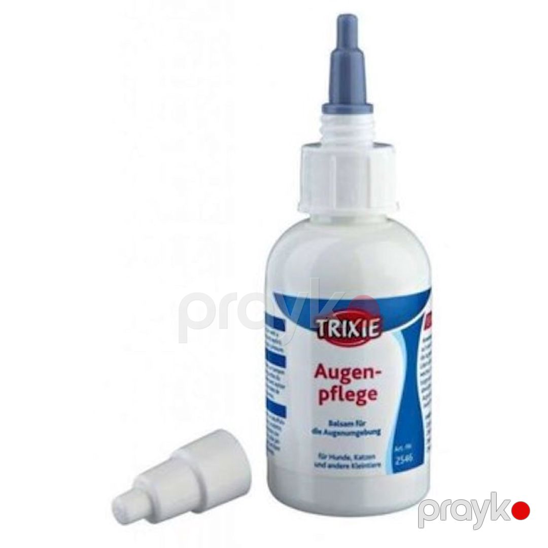 Göz yaşı ləkələrinin təmizlənməsi üçün həll Trixie Eye-Care itlər və pişiklər üçün 50 ml — Mallar, Bakı (2)