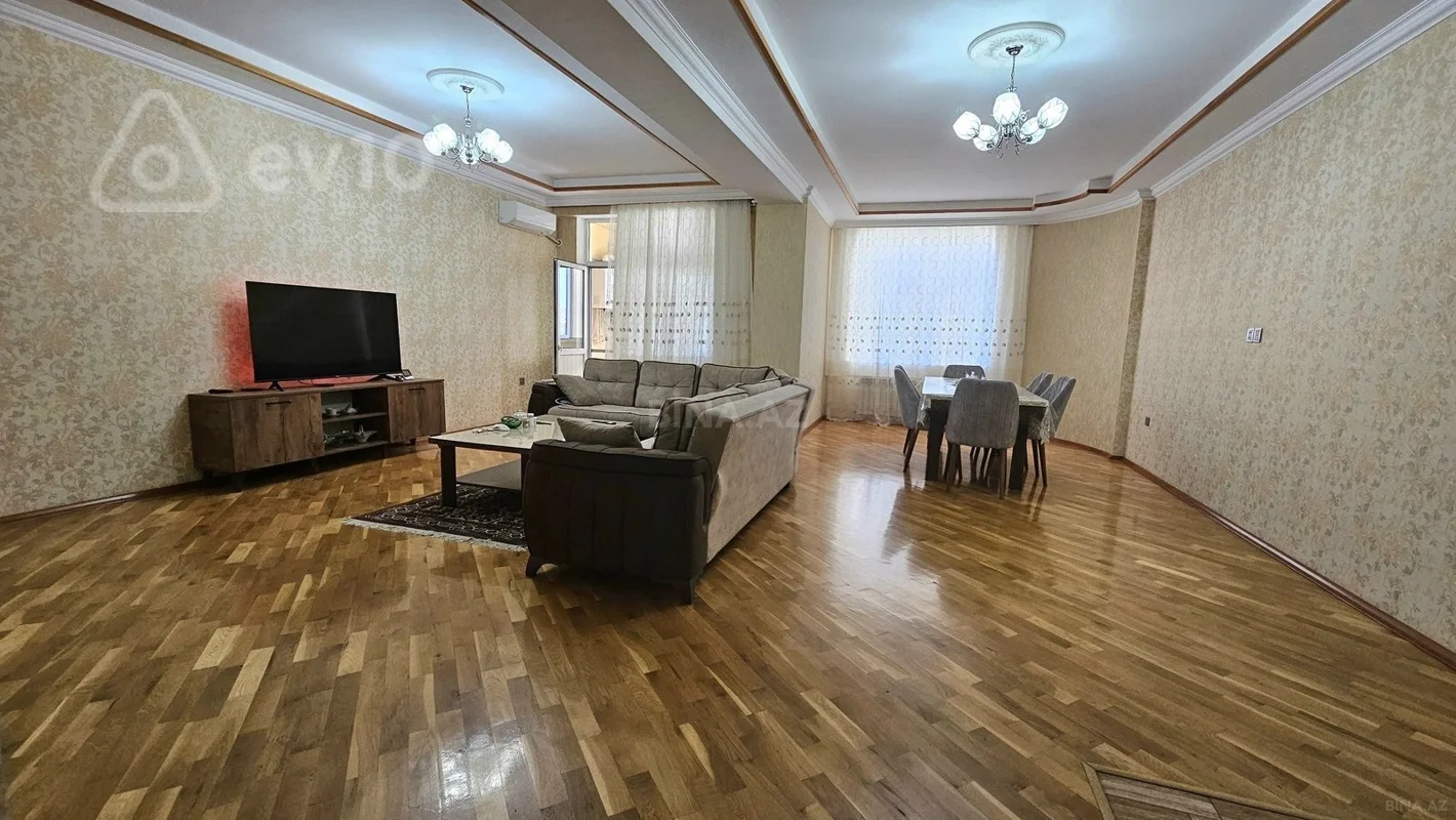 3 otaqlı mənzil, 130 m², abbas mirzə şərifzadə küç — Mənzil, Bakı (2)