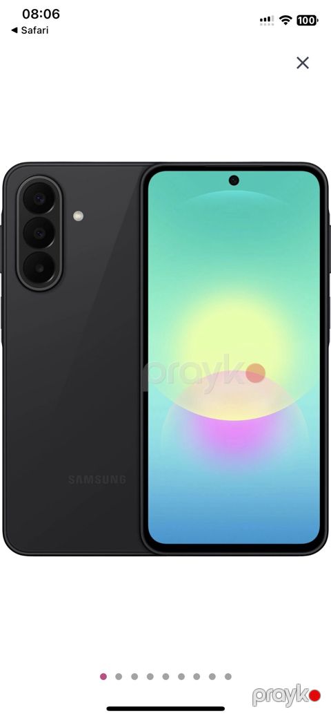 Samsung Galaxy A17, 256 GB, rəng - Qara, Zəmanət — Bakı