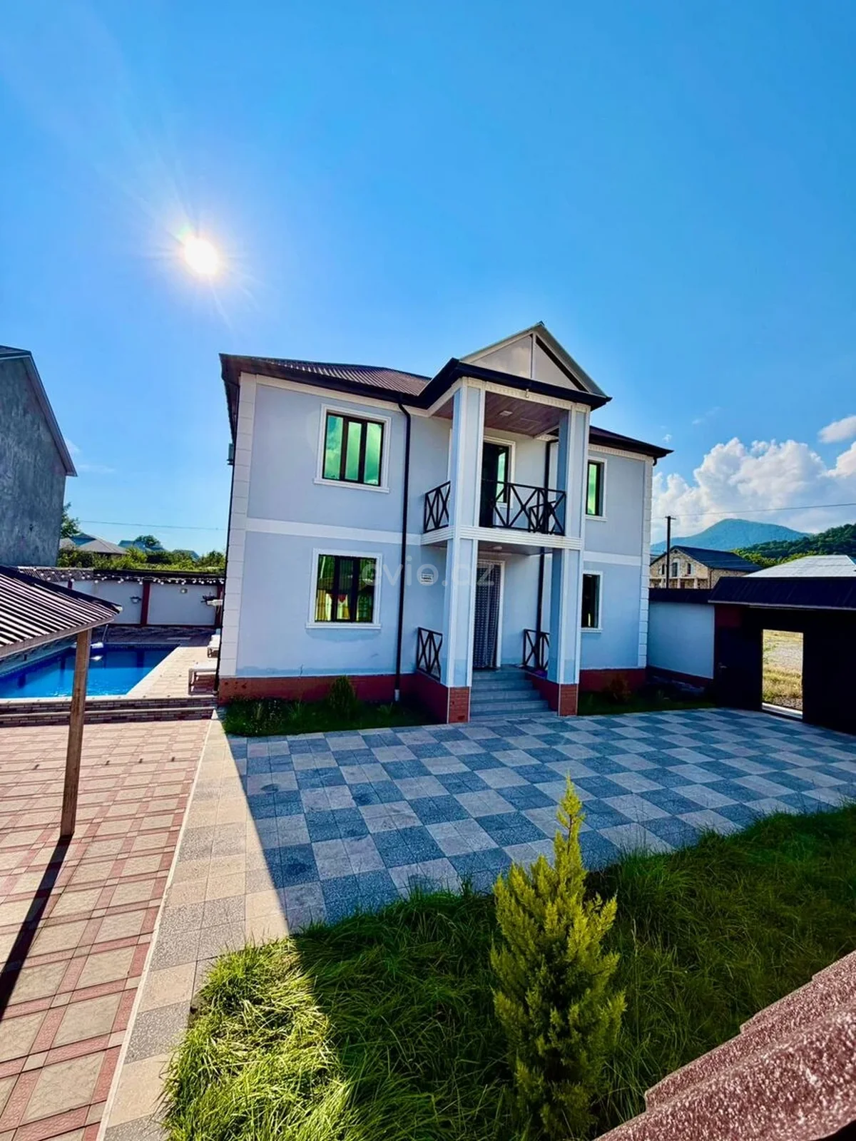 Kirayə 5 otaqlı bağ evi Qəbələdə — Ev, villa, Qəbələ (3)