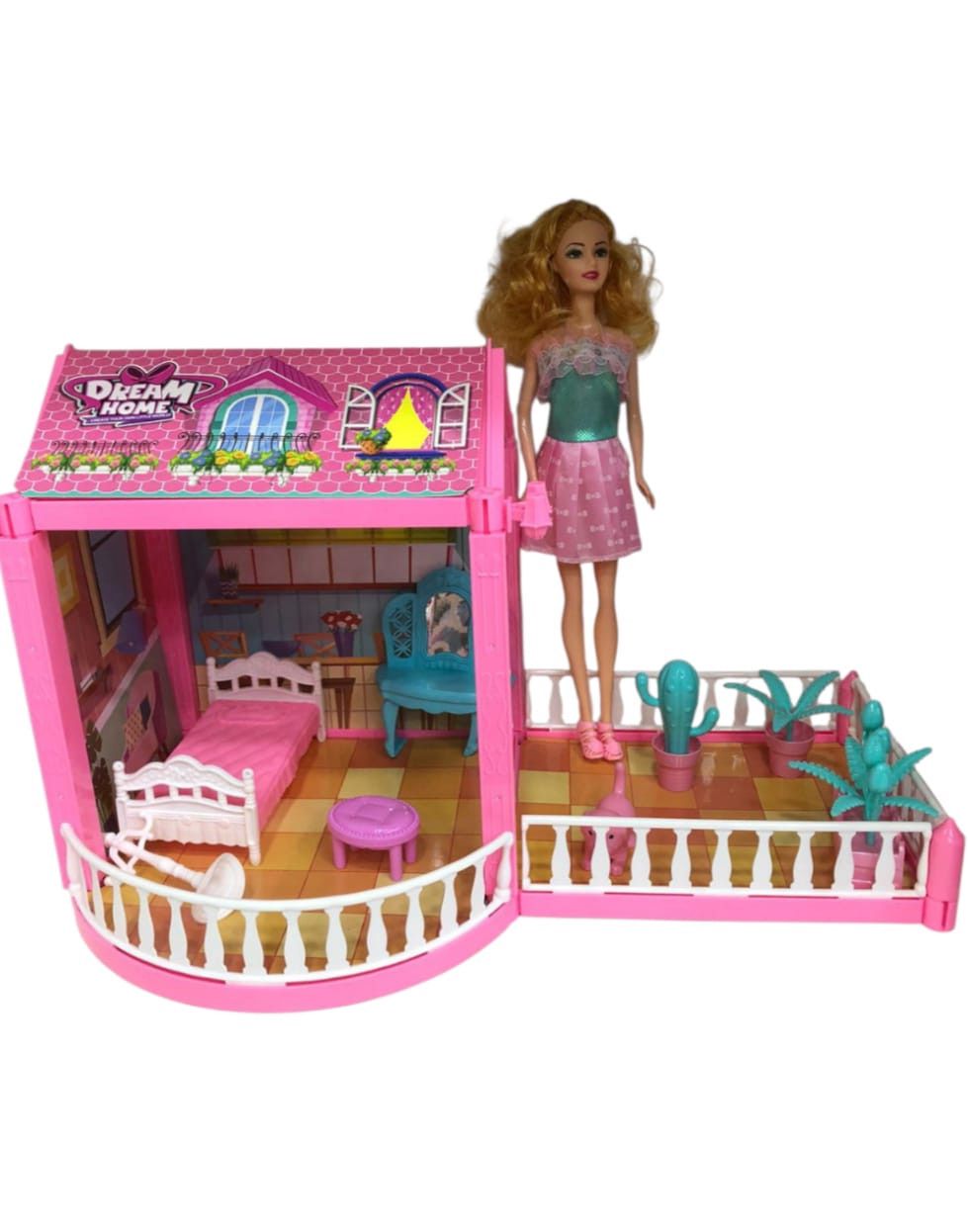 Kukla evi Barbie, plastik, 3+ yaş — Mallar, Bakı (3)