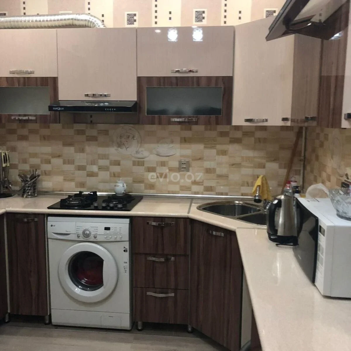 Kirayə 2 otaqlı mənzil Şah İsmayıl Xətai metrosu yaxınlığında — Mənzil, Bakı (7)