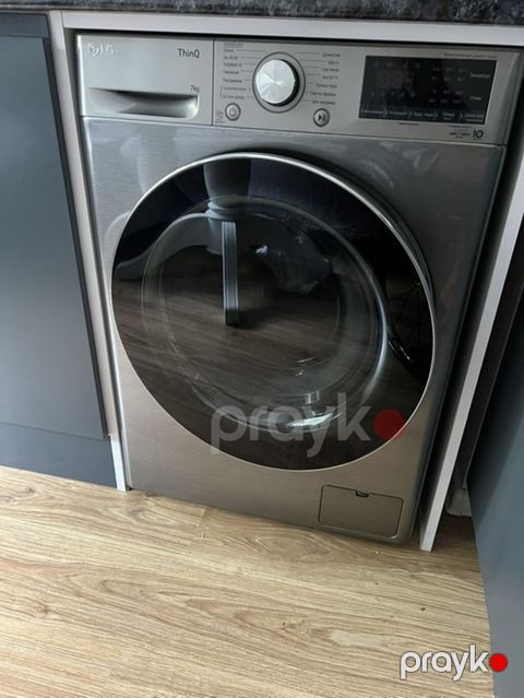 LG ThinQ önyükləməli paltaryuyan maşın - Yükləmə: 7 kq - İnverter — Bakı