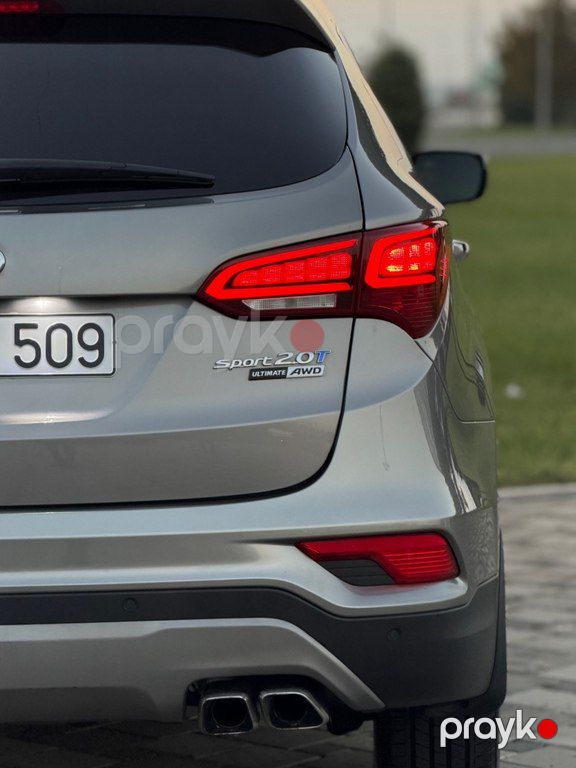 Hyundai Santa Fe, 2.0 L, 2018 il, 126 100 km — Avtomobillər, Bakı (7)