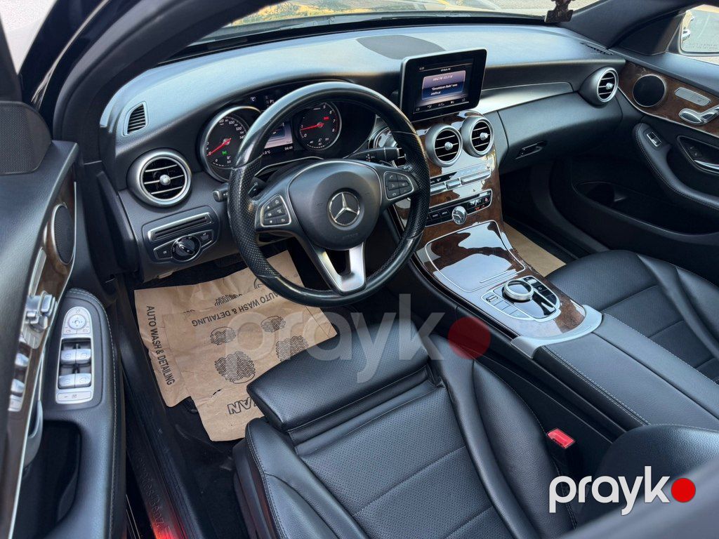 Mercedes C 300 4MATIC, 2.0 L, 2017 il, 135 000 km — Avtomobillər, Gəncə (9)