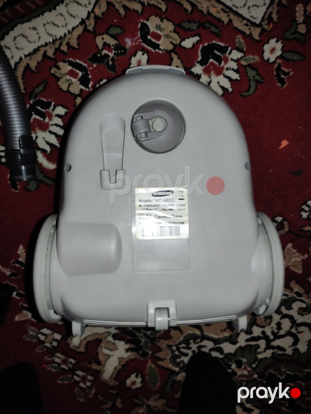 Samsung VC-5853 tozsoran - Güc: 1300 W (maksimum qeyd olunur) - Toz — Tozsoran, Bakı (2)