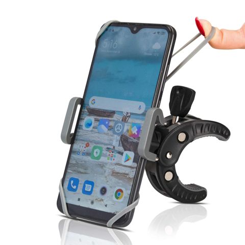 Uşaq arabası üçün telefon tutacağı Carrello qara — Bakı