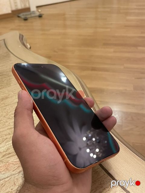 IPhone 17 Pro Max, 256 GB, Narıncı, Zəmanət, Simsiz şarj, Face ID — Bakı