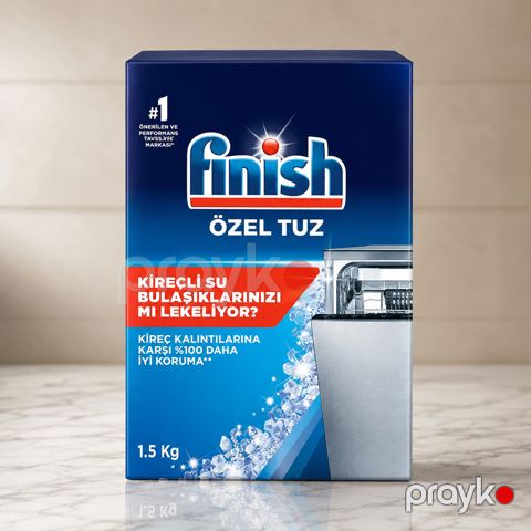 Qabyuyan maşın üçün duz Finish, 1.5 kq — Bakı