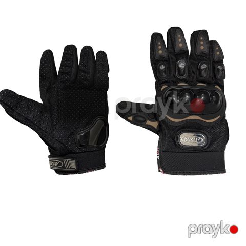 Moto əlcəklər AT-15, neylon/poliester/süni dəri, qara, ölçü XL — Bakı