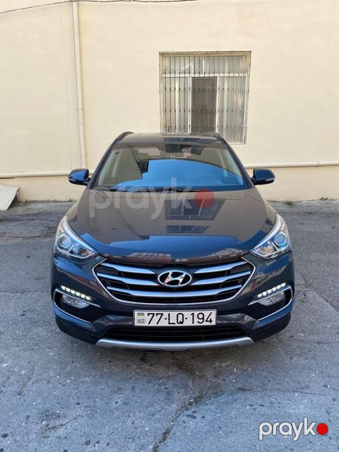 Hyundai Santa Fe, 2.0 L, 2016 il, 282 500 km — Bakı