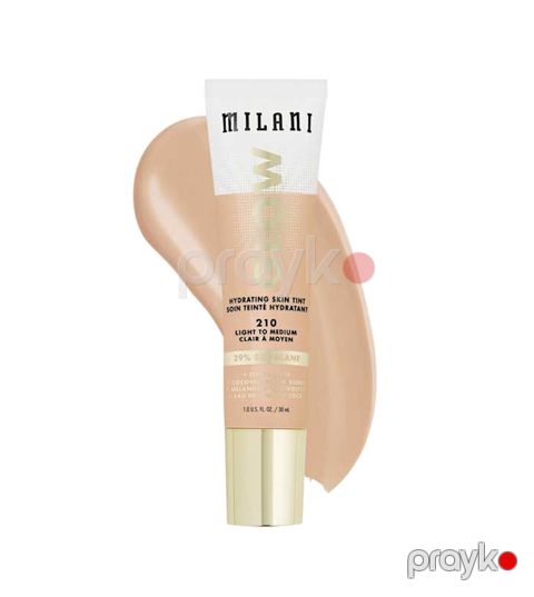 Tonal krem Milani Cosmetics Glow Hydrating Skin Tint Shade 210 Light To Medium 30 ml