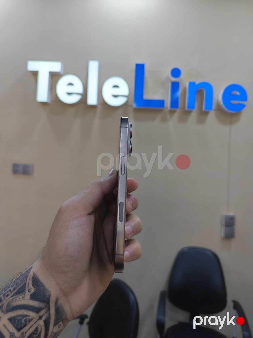 IPhone 16 Pro, 128 GB, Desert Titanium, Zəmanət, Simsiz şarj, Face ID — Apple iPhone, Bakı (4)