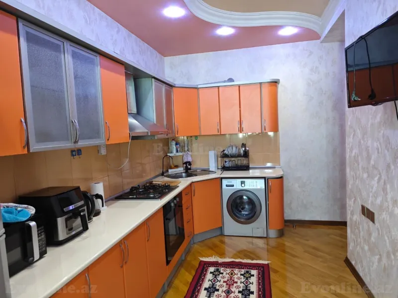Satılır 2 otaqlı Mənzil Yeni tikili 86 m² Bakı, Xətai r., Həzi Aslanov m., Həzi Aslanov — Mənzil, Bakı (3)