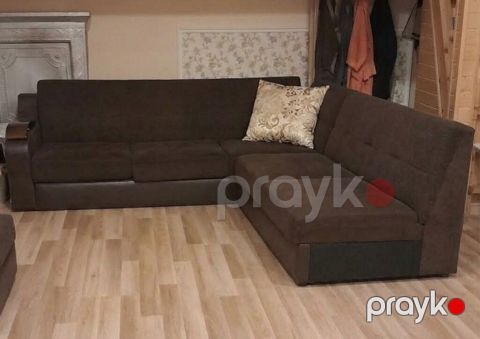 Künc divan, İşlənmiş, Açılmayan, Bazalı, Vеlur parça, Çatdırılma yoxdur — Bakı