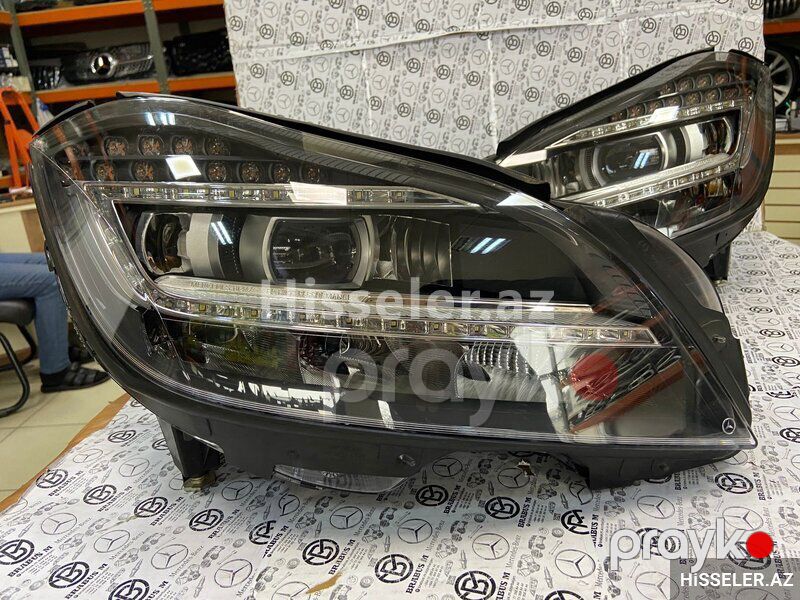 Mercedes S-class W221 led farası — Avtomobil işığı, Bakı (7)