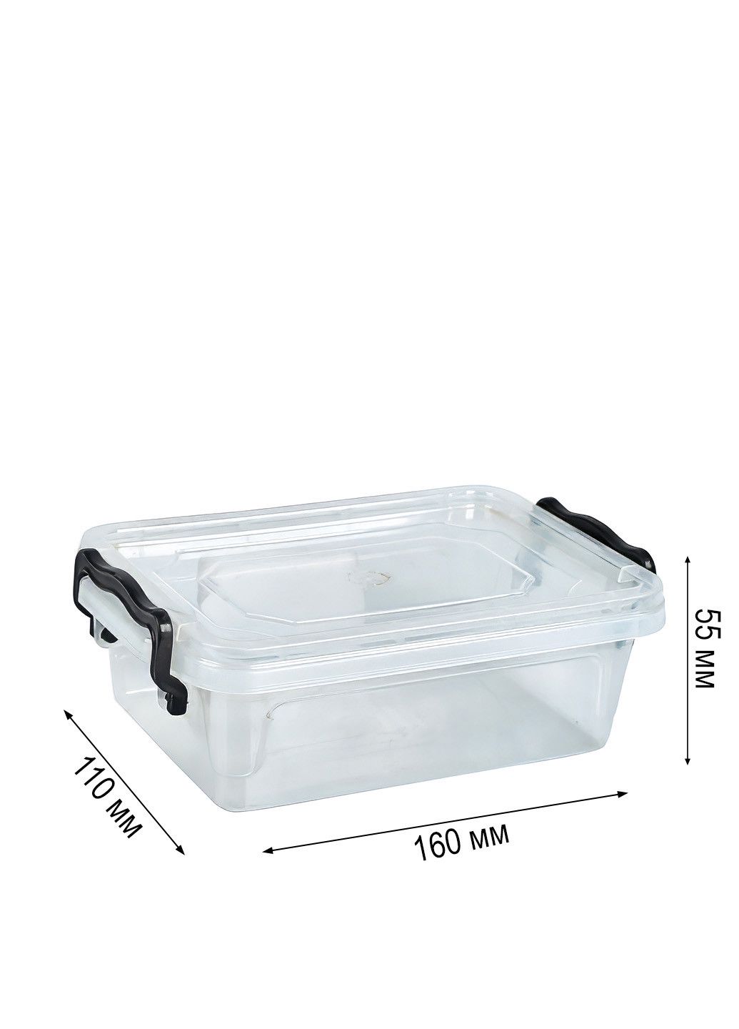 Konteyner Stars Plast, plastik, şəffaf, 16х11х5.5 sm, 600 ml — Mallar, Bakı (2)