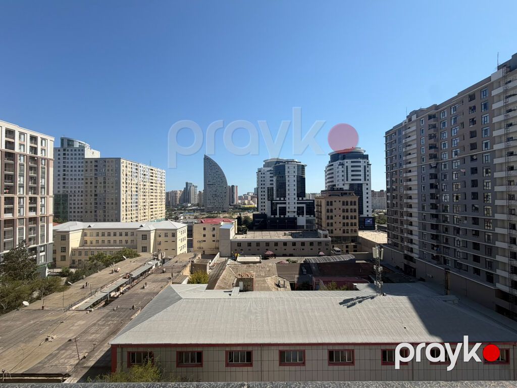 3 otaqlı, Yeni tikili, 105 kv. m — Mənzil, Bakı (10)