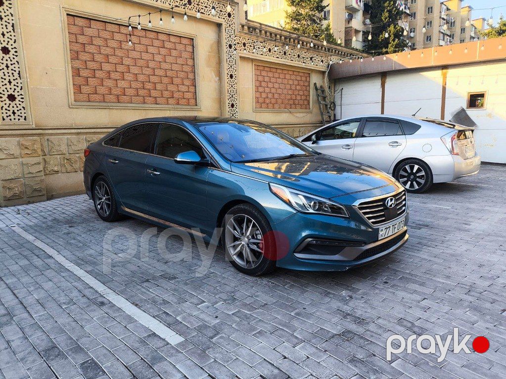 Hyundai Sonata, 2.0 L, 2015 il, 155 000 km — Avtomobillər, Bakı (3)