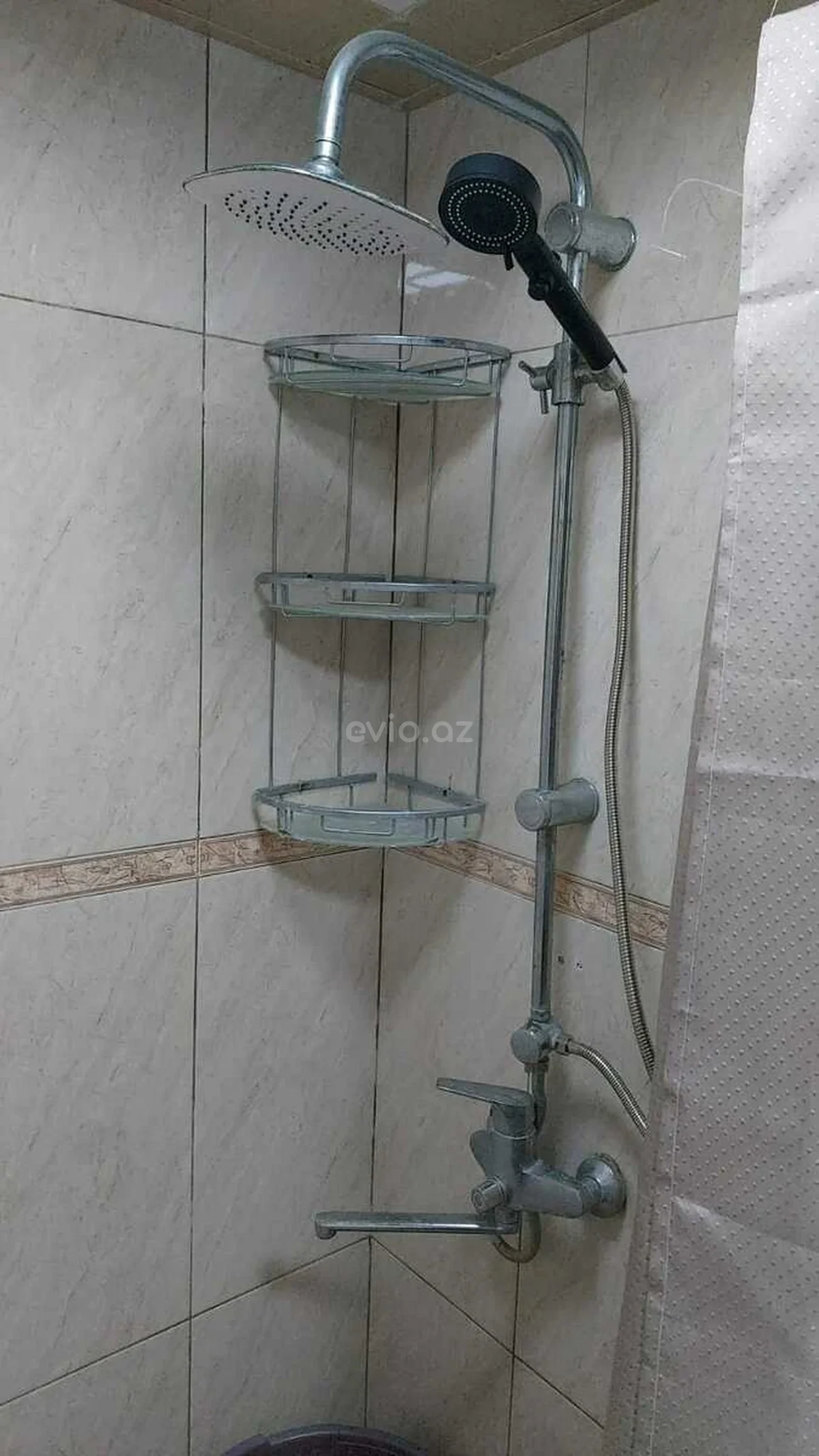 Kirayə 2 otaqlı mənzil Köhnə Günəşli qəsəbəsində — Mənzil, Bakı (10)