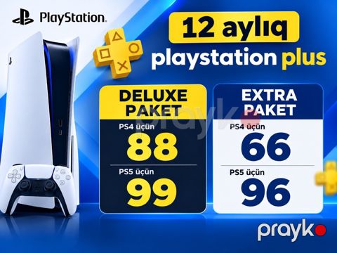 Sony PS4/5 üçün Deluxe abunəlik paket — Bakı
