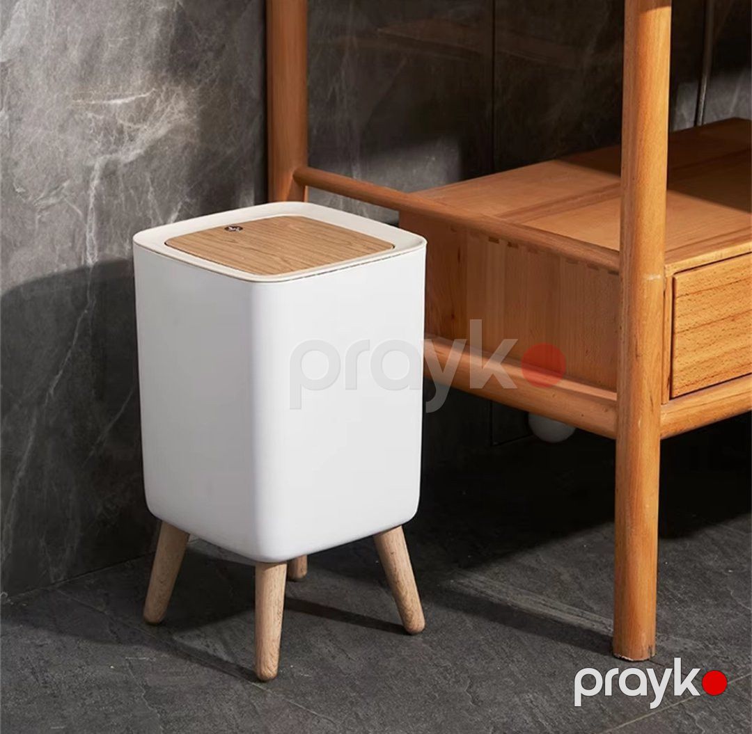 Zibil qutusu, plastik, ağ, 33x21 sm, 10 L — Mallar, Bakı (2)