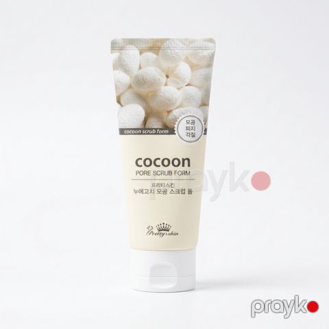 Skrab-köpük üz üçün Pretty Skin Cocoon Pure Brightening 150 ml — Bakı