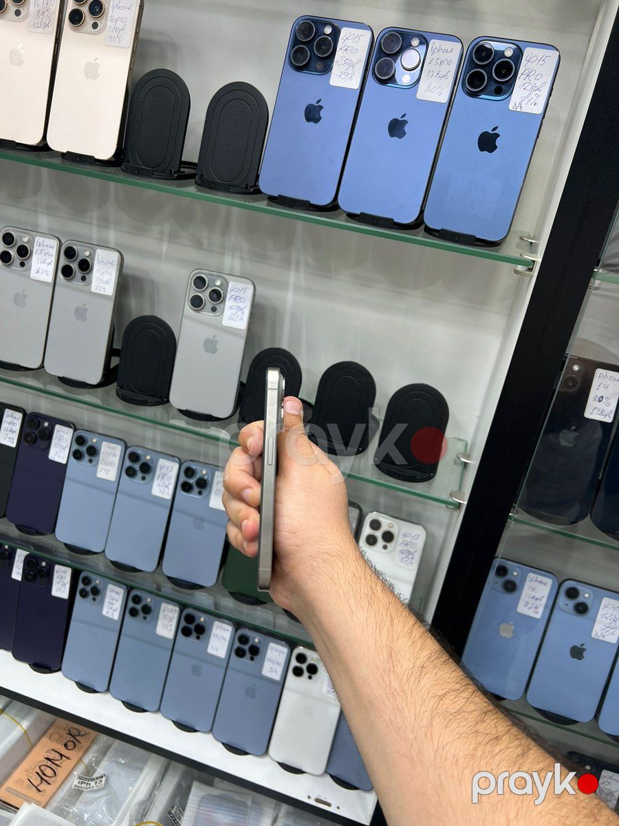 Apple iPhone 15 Pro Natural Titanium 256GB/8GB — Smartfonlar, Bakı (3)