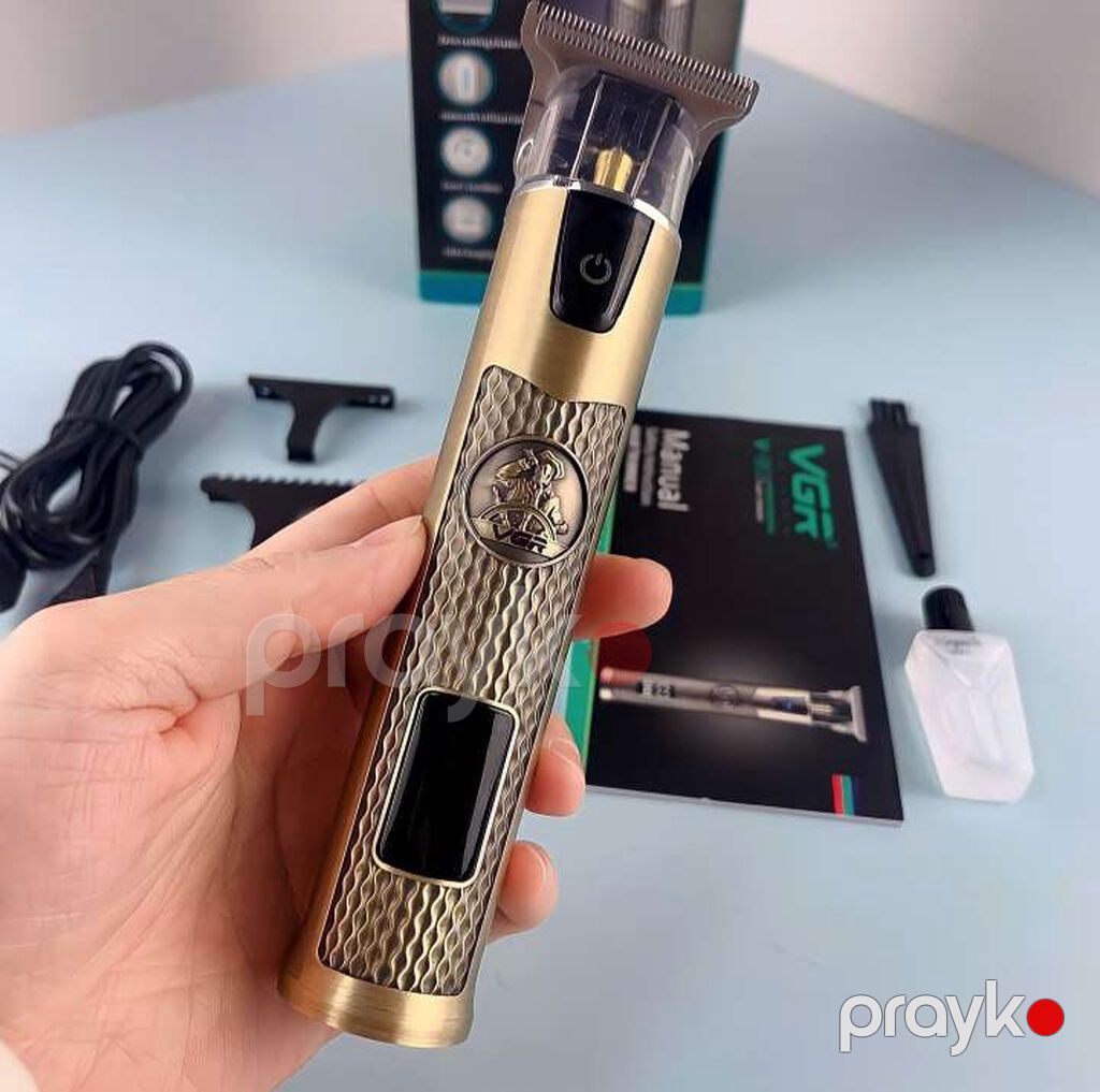 Trimmer VGR 983 - 1500mAh / 200 Dəqiqə / 2 Sürət 6500-7000RPM — Saç kəsmə maşınları, Bakı (8)