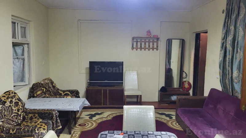 Kirayə verilir 2 otaqlı Həyət evi 50 m² Bakı, Yasamal r., İnşaatçılar m — Ev, villa, Bakı (4)