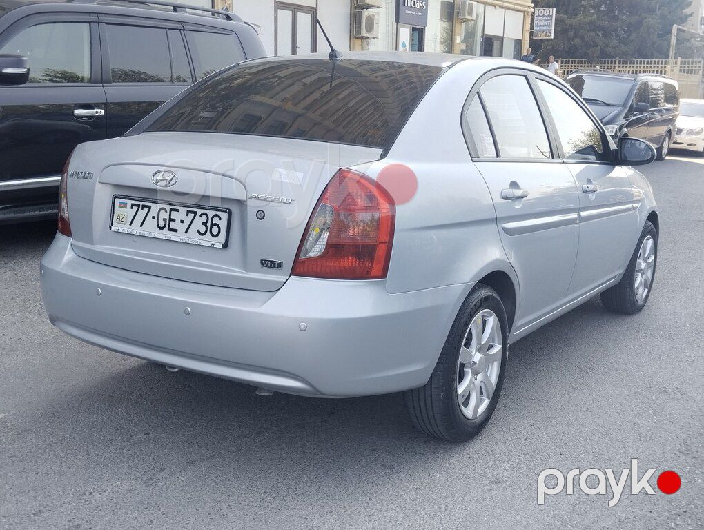 Hyundai Accent, 1.5 L, 2008 il, 285 000 km — Avtomobillər, Bakı (5)
