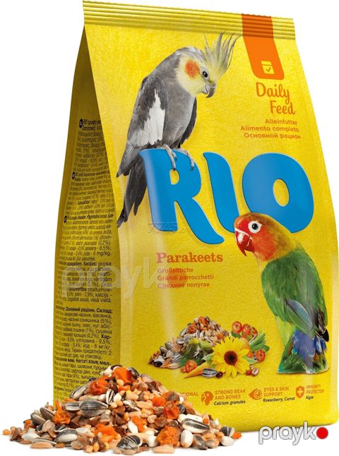 Tam rasionlu yem Rio orta tutuquşular üçün,0.5 kq — Bakı