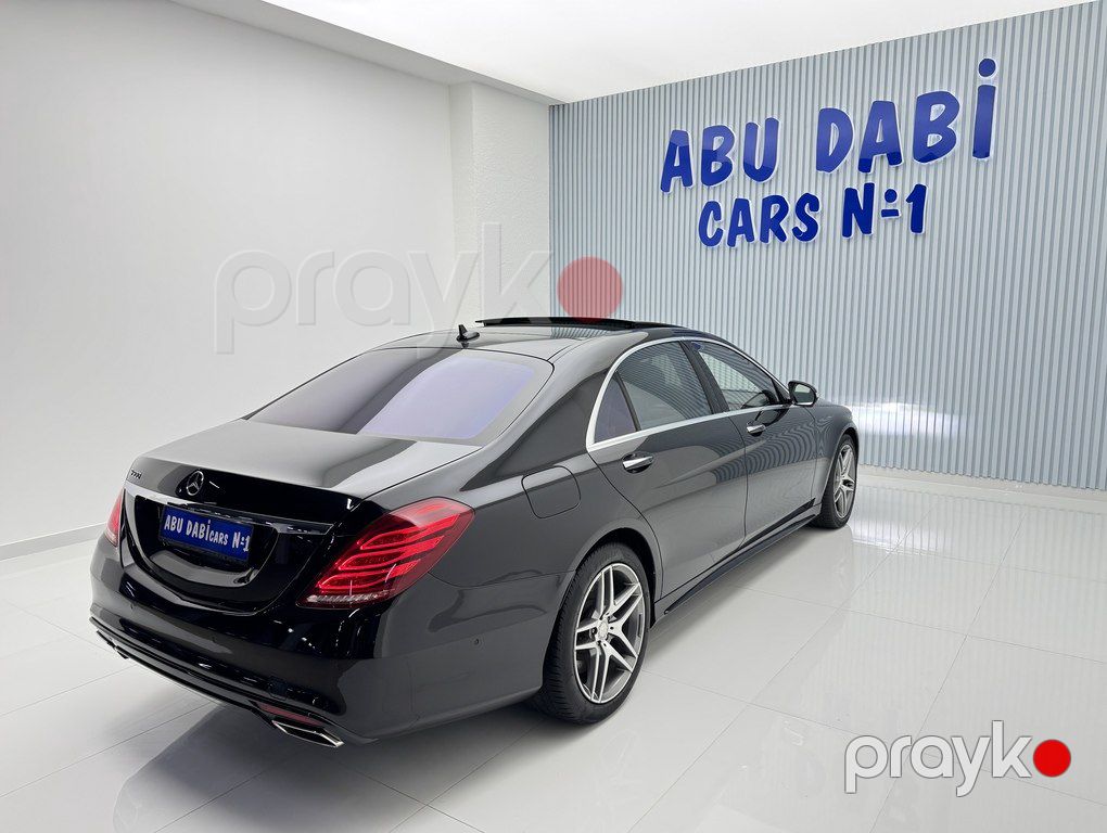 Mercedes S 500, 4.7 L, 2015 il, 214 700 km — Avtomobillər, Bakı (4)