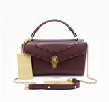Bvlgari Serpenti Forever – Bordo Dəri Çanta 20 sm — Etrend.az — Сумки, чемоданы, кошельки