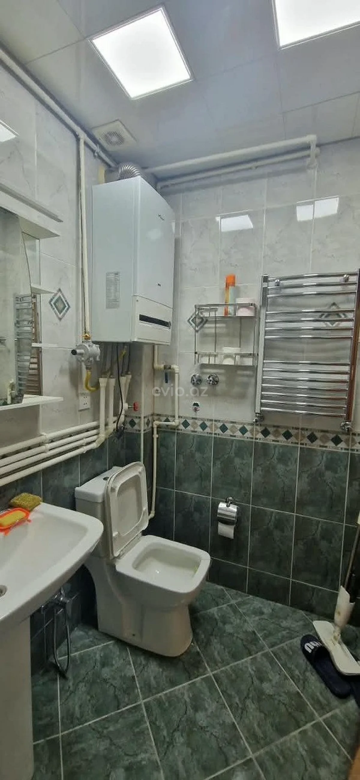 Kirayə 2 otaqlı mənzil Azadlıq prospekti metrosu yaxınlığında — Mənzil, Bakı (9)