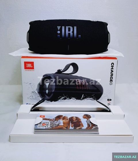 portativ akustika jbl charge 6 black satılır — Bakı