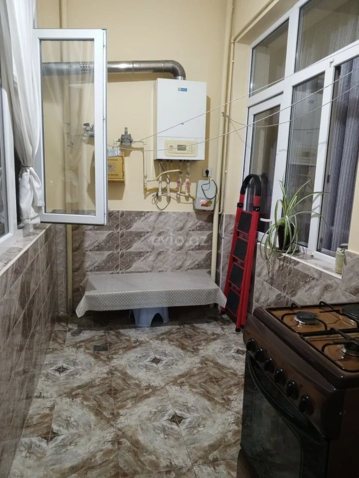 Kirayə 2 otaqlı mənzil Xırdalanda — Mənzil, Abşeron (7)