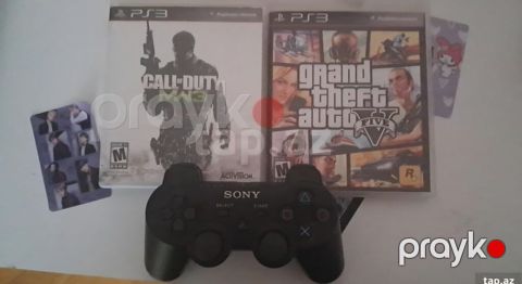 PS3 üçün oyun və aksesuar dəsti diskler ciziqsiz ideal vezyetdedi — Bakı