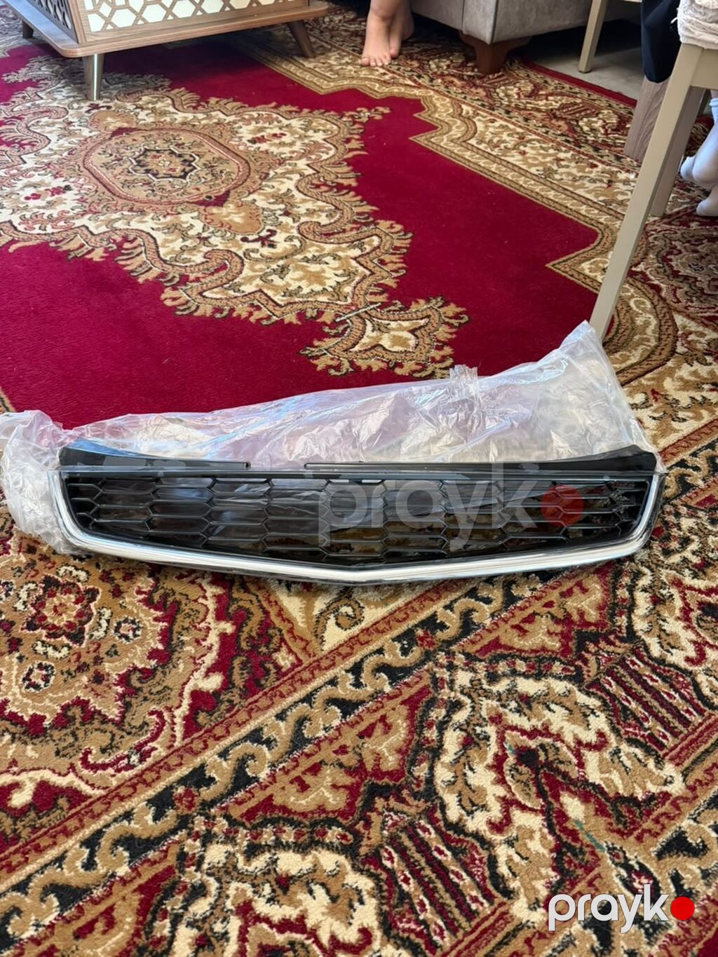 Priora Avtomobil üçün ön radiator barmaqlığı Təsvir: - Rəng: Parlaq — Soyutma sistemi, Bakı (2)