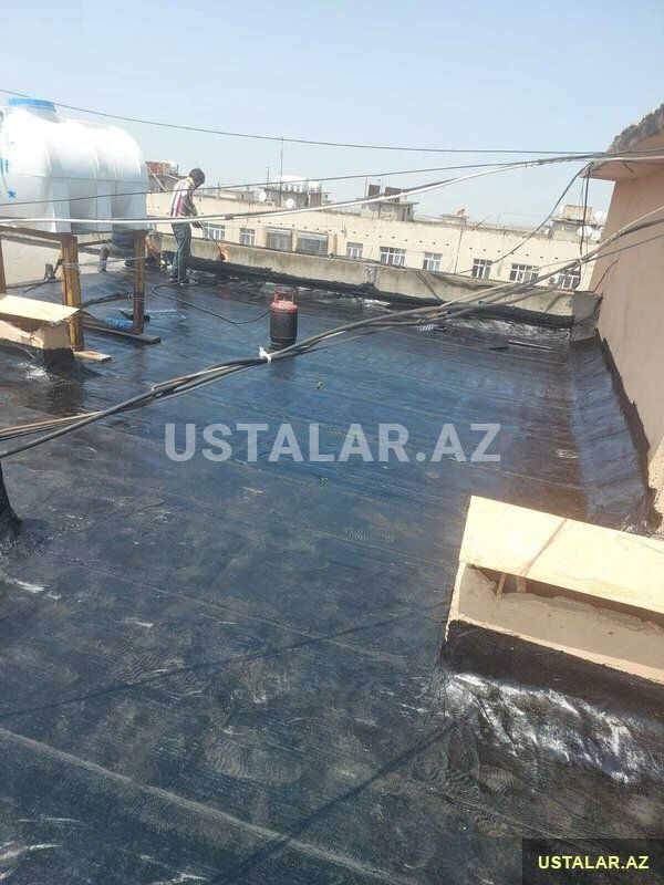 Tol və Izolyasiya isleri — Dam və örtüklər, Bakı (7)