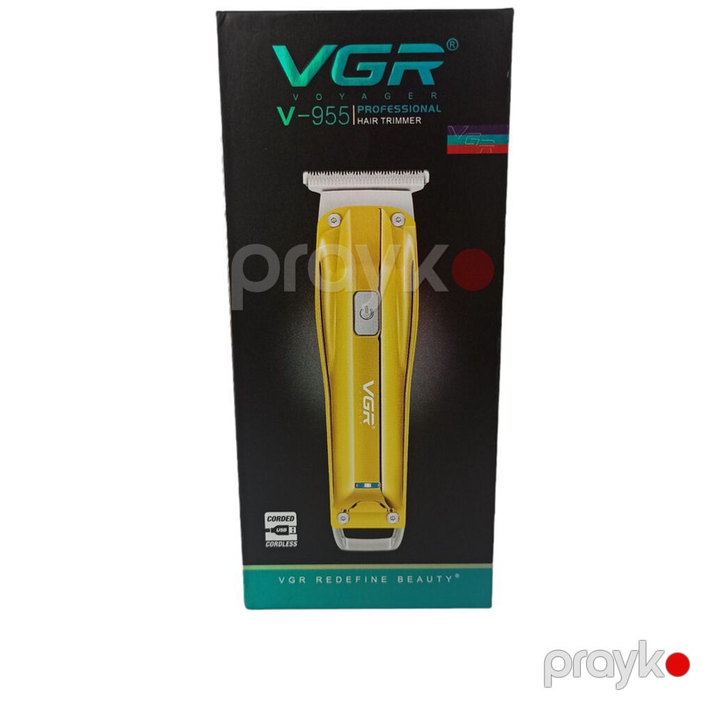 Trimmer VGR 955 / 956 - 500mAh / 100 Dəqiqə / Cord/Cordles / LED — Saç kəsmə maşınları, Bakı (2)