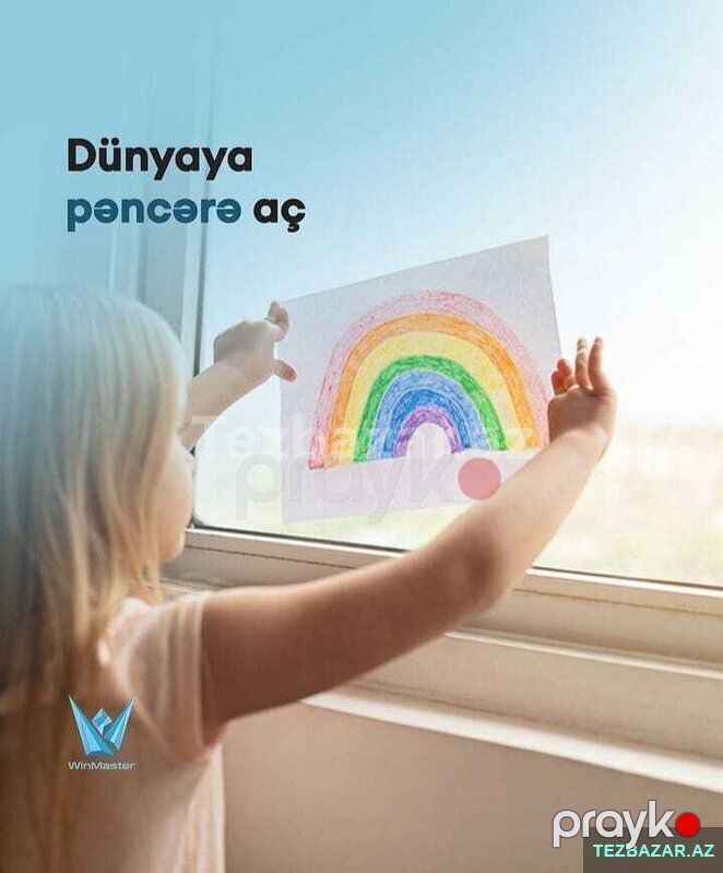 Plastik qapı və pəncərə — Pəncərələr, qapılar, balkonlar, Bakı (3)