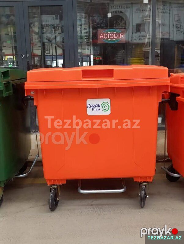 Zibil qabi 1100 ltr pedalli — Ev malları, Bakı (4)